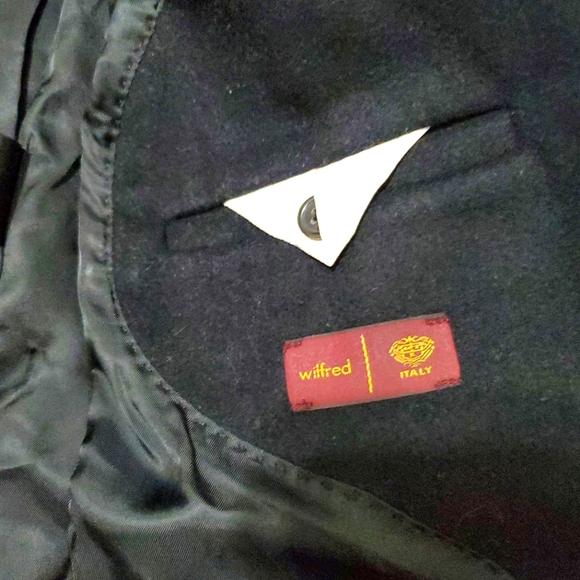 Wilfred Cocoon Coat Italian Wool Cashmere Blend Black XSmall - Picture 7 of 15